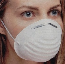 Disposable Dust Face Masks Cone Shaped
