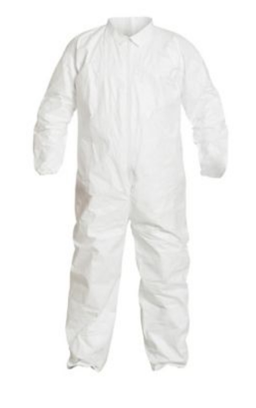 DuPont Tyvek IsoClean coveralls