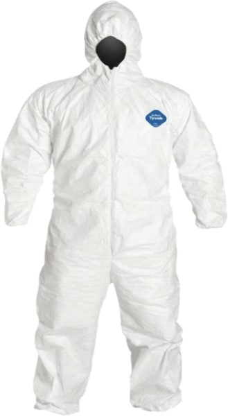 Details about   Case of 25 Tyvek 400 Coveralls White NIB XL D13384914 
